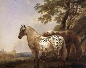 Landscape With Two Horses - 尼古拉·波桑